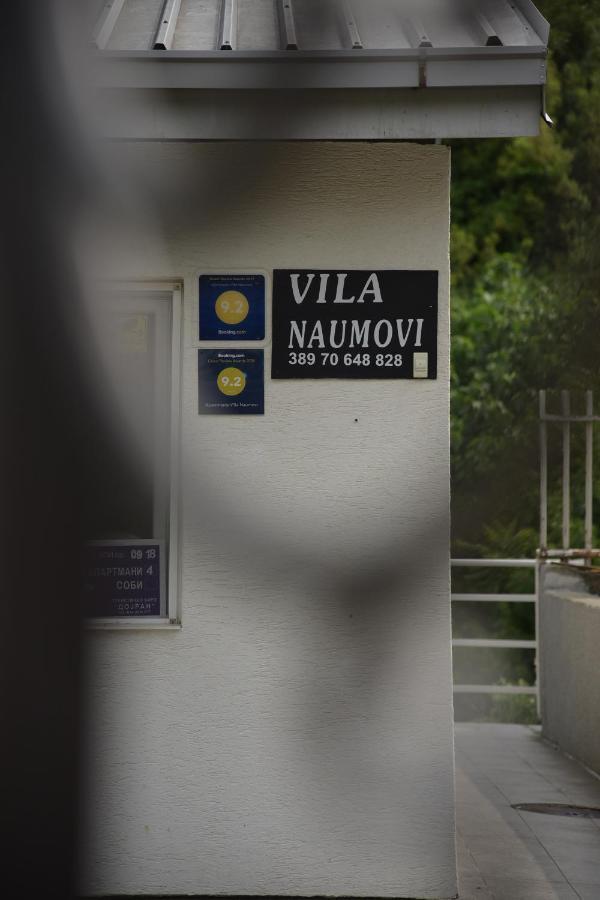 Apartments Villa Naumovi Dojran 외부 사진